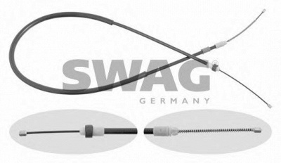 SWAG 62929363 -  Трос, стояночная тормозная система