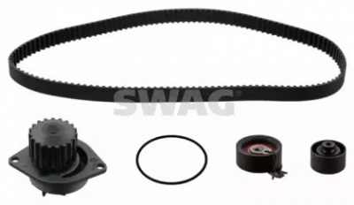 SWAG 62945109 -  Водяной насос + комплект зубчатого ремня