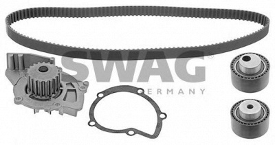 SWAG 62945144 -  Водяной насос + комплект зубчатого ремня
