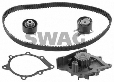 SWAG 62945175 -  Водяной насос + комплект зубчатого ремня