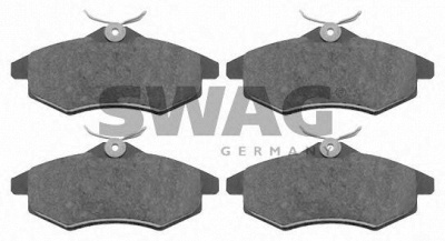 SWAG 64916590 -  Комплект тормозных колодок, дисковый тормоз