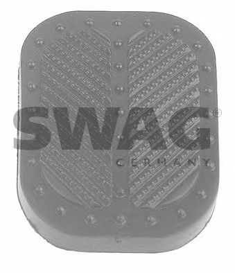 SWAG 70910918 -  Педальные накладка, педаль тормоз| Накладка на педаль, педаль сцепления