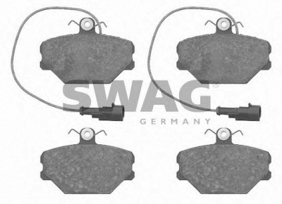 SWAG 70916086 -  Комплект тормозных колодок, дисковый тормоз