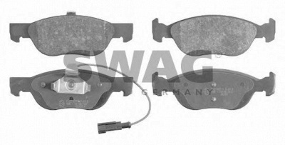SWAG 70916091 -  Комплект тормозных колодок, дисковый тормоз