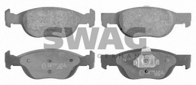 SWAG 70916093 -  Комплект тормозных колодок, дисковый тормоз