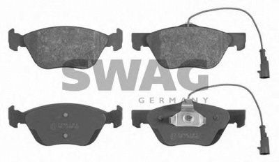SWAG 70916244 -  Комплект тормозных колодок, дисковый тормоз