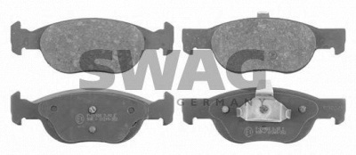 SWAG 70916372 -  Комплект тормозных колодок, дисковый тормоз