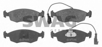 SWAG 70916390 -  Комплект тормозных колодок, дисковый тормоз