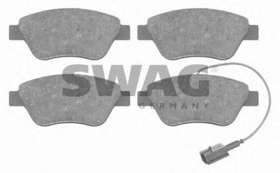 SWAG 70916555 -  Комплект тормозных колодок, дисковый тормоз