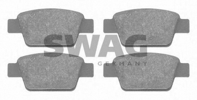 SWAG 70916556 -  Комплект тормозных колодок, дисковый тормоз