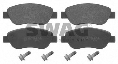 SWAG 70916857 -  Комплект тормозных колодок, дисковый тормоз