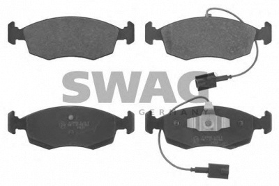 SWAG 70916858 -  Комплект тормозных колодок, дисковый тормоз