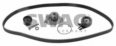 SWAG 70945142 -  Водяной насос + комплект зубчатого ремня
