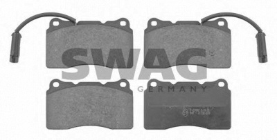 SWAG 74916295 -  Комплект тормозных колодок, дисковый тормоз