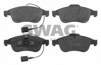 SWAG 74916828 -  Комплект тормозных колодок, дисковый тормоз