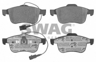 SWAG 74916847 -  Комплект тормозных колодок, дисковый тормоз