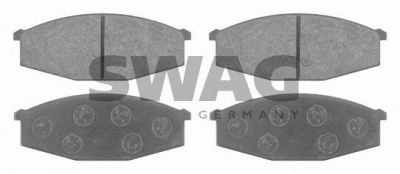 SWAG 82916263 -  Комплект тормозных колодок, дисковый тормоз