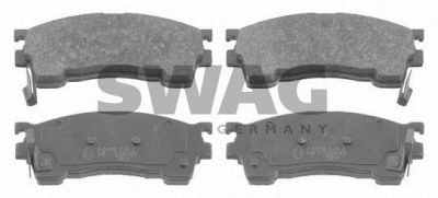 SWAG 83916198 -  Комплект тормозных колодок, дисковый тормоз