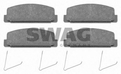 SWAG 83916500 -  Комплект тормозных колодок, дисковый тормоз