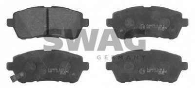 SWAG 83916771 -  Комплект тормозных колодок, дисковый тормоз