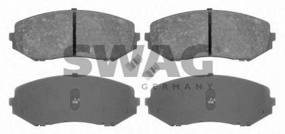 SWAG 84916648 -  Комплект тормозных колодок, дисковый тормоз
