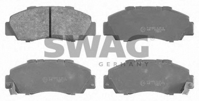 SWAG 85916119 -  Комплект тормозных колодок, дисковый тормоз