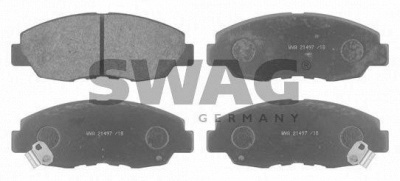 SWAG 85916296 -  Комплект тормозных колодок, дисковый тормоз