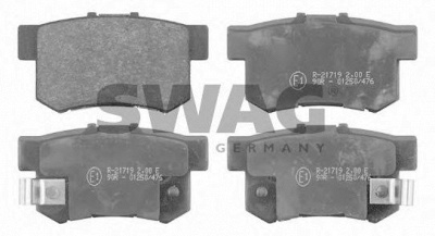SWAG 85916297 -  Комплект тормозных колодок, дисковый тормоз