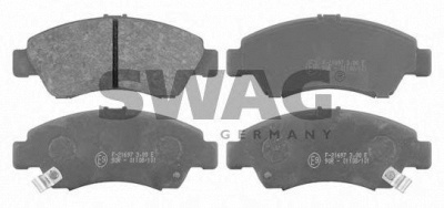 SWAG 85916303 -  Комплект тормозных колодок, дисковый тормоз