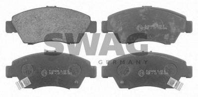 SWAG 85916305 -  Комплект тормозных колодок, дисковый тормоз