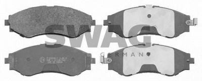 SWAG 89916510 -  Комплект тормозных колодок, дисковый тормоз
