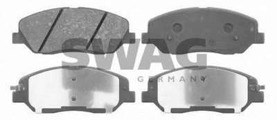 SWAG 90916667 -  Комплект тормозных колодок, дисковый тормоз