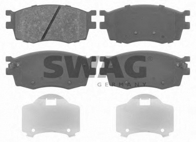 SWAG 90916699 -  Комплект тормозных колодок, дисковый тормоз