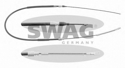 SWAG 99901657 -  Трос, стояночная тормозная система