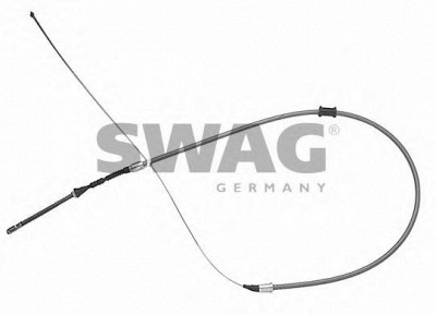 SWAG 99904672 -  Трос, стояночная тормозная система