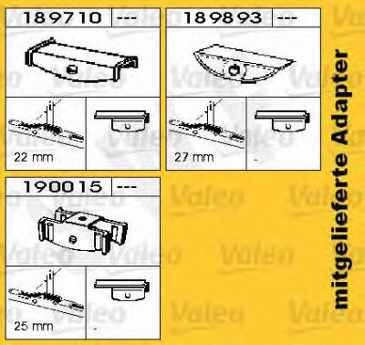 SWF 132000 -  Щетка стеклоочистителя