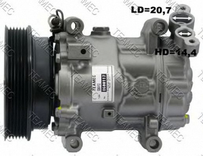 TEAMEC 8600117 -  Компрессор, кондиционер