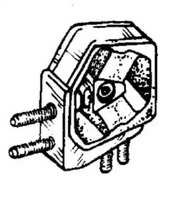 TEDGUM 00220633 - Подвеска, двигатель