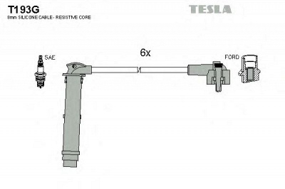 TESLA t193g - Комплект проводов зажигания