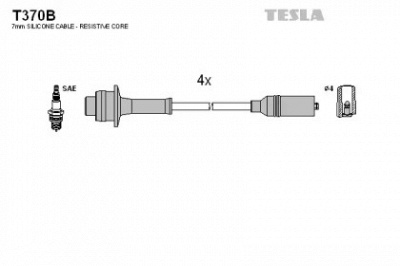 TESLA t370b - Комплект проводов зажигания