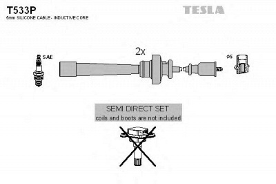 TESLA t533p -  Комплект проводов зажигания