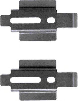 TEXTAR 82031900 -  Комплектующие, колодки дискового тормоза