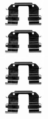 TEXTAR 82061500 -  Комплектующие, колодки дискового тормоза
