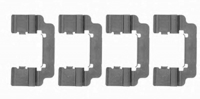 TEXTAR 82503900 -  Комплектующие, колодки дискового тормоза