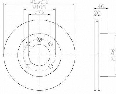 TEXTAR 92027200 -  Тормозной диск