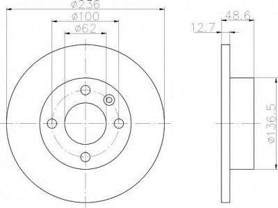 TEXTAR 92090400 -  Тормозной диск