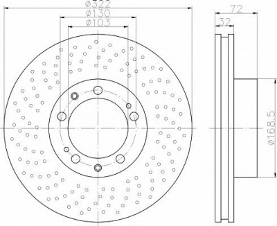 TEXTAR 92182110 -  Тормозной диск