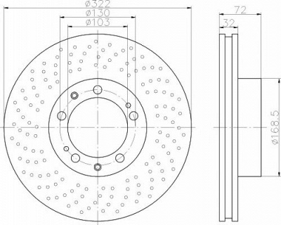 TEXTAR 92182210 -  Тормозной диск