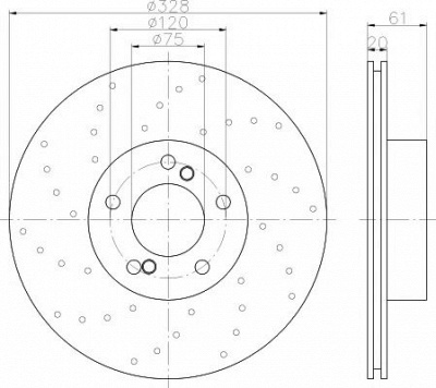 TEXTAR 92209910 -  Тормозной диск