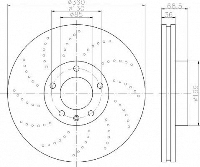 TEXTAR 92219610 -  Тормозной диск